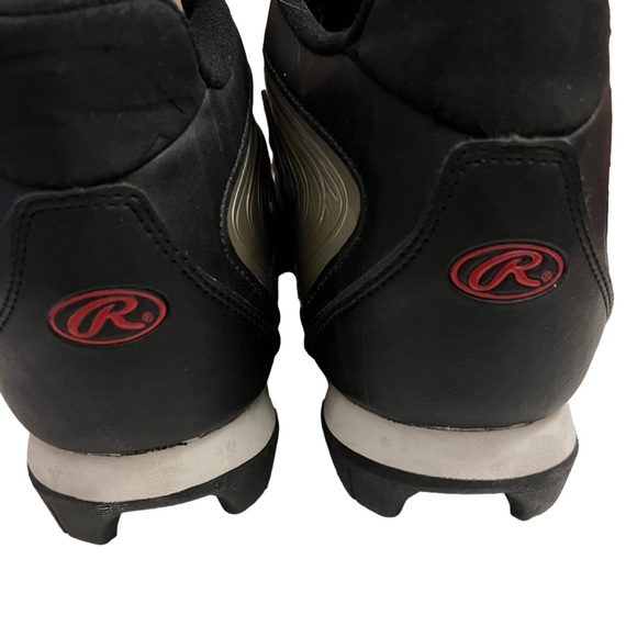 Rawlings Black Wind Up Baseball Cleats Size 9 1/2 NWOT - Picture 3 of 7